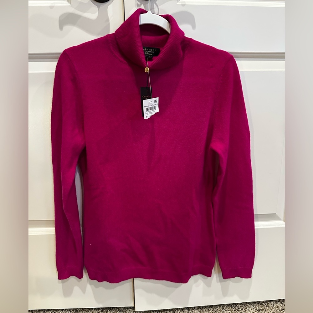 100% cashmere sweater